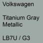 Preview: Volkswagen, Titanium Gray Metallic, LB7U / G3.